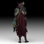 Warcraft Sylvanas Windrunner Animated and Rigged