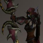 Warcraft Sylvanas Windrunner Animated and Rigged