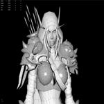 Warcraft Sylvanas Windrunner Animated and Rigged