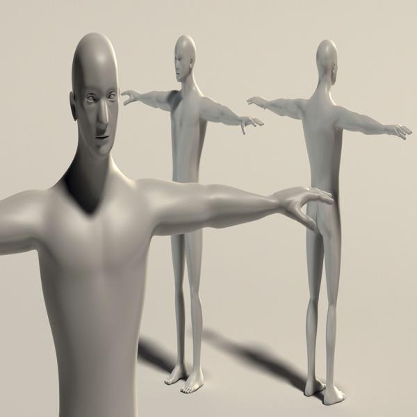 BASE MESH---Man Simple