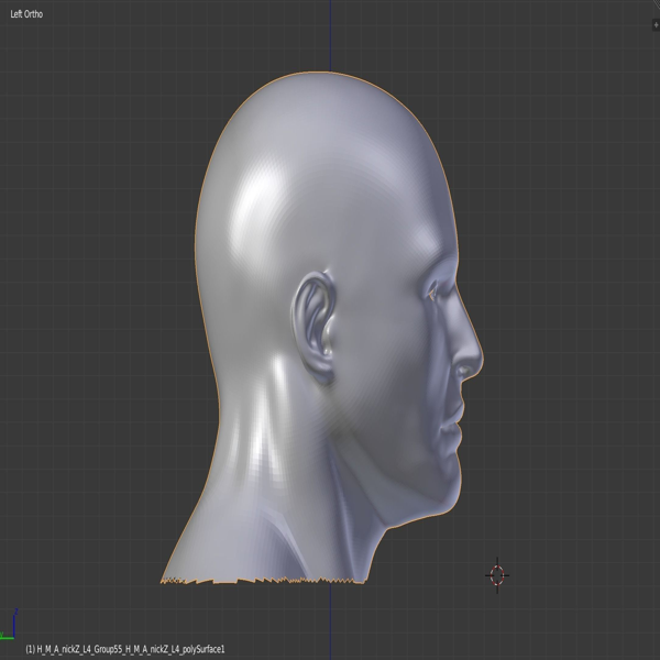 human man head demo