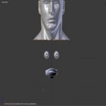 human man head demo