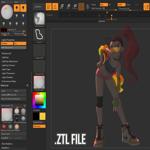 Female sculpt high-poly Download