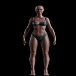 Realistic Human Basemesh - Free Sample Preview - all models