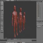 Realistic Human Basemesh - Free Sample Preview - all models