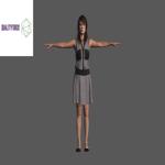 Woman with dress free