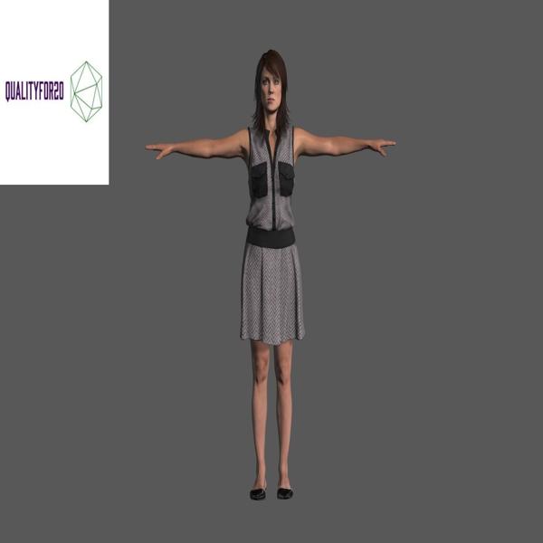 Woman with dress free