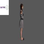 Woman with dress free