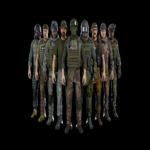 Modular military character 2 - UE4 gameplay demo scene