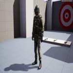 Modular military character 2 - UE4 gameplay demo scene
