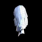 Realtime Female Bob Hairstyle - Game Ready