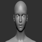 female head 3d model