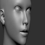 female head 3d model
