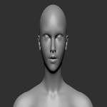 female head 3d model