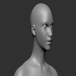 female head 3d model