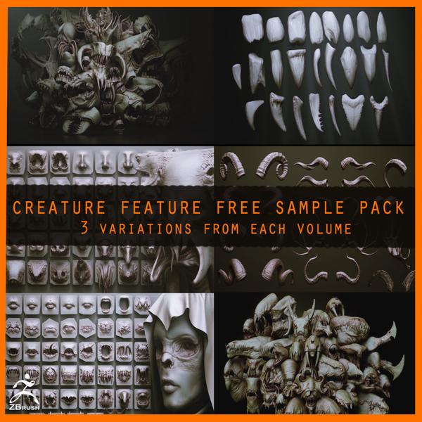 CREATURE FEATURES FREE SAMPLE PACK