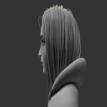 Portrait bust sculpt