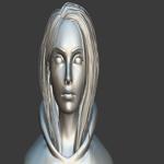 Portrait bust sculpt