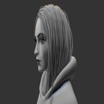 Portrait bust sculpt