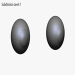 Realistic White Male and Female Low Poly