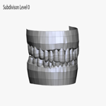 Realistic White Male and Female Low Poly