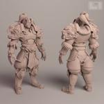 King Varian Wrynn based fan art - Model for 3d printing