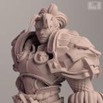 King Varian Wrynn based fan art - Model for 3d printing
