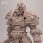 King Varian Wrynn based fan art - Model for 3d printing