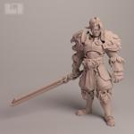King Varian Wrynn based fan art - Model for 3d printing