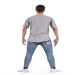 Manuel Animated 001 Dancing Free low-poly 3D model