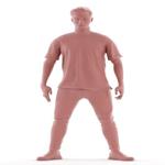 Manuel Animated 001 Dancing Free low-poly 3D model