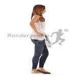 Sophia 003 Animated Idling Casual Woman