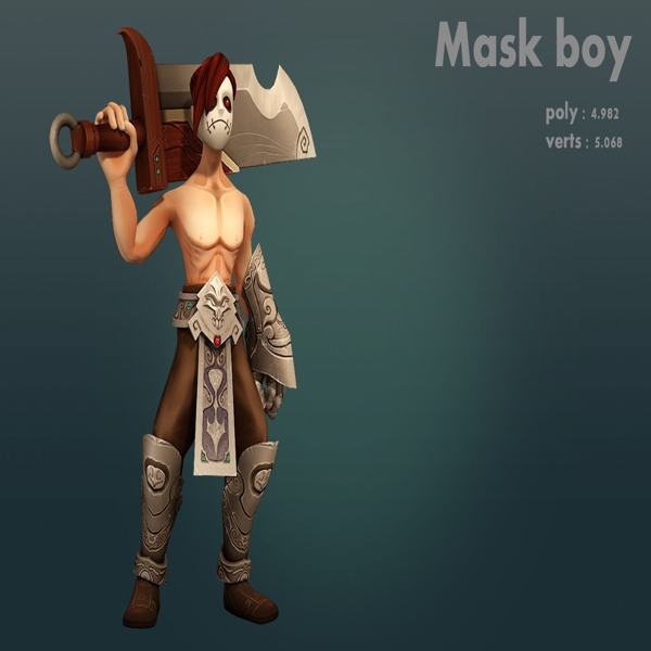 Mask boy
