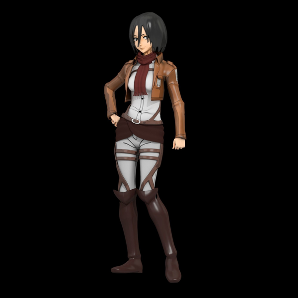 Mikasa 3d from attack on titan